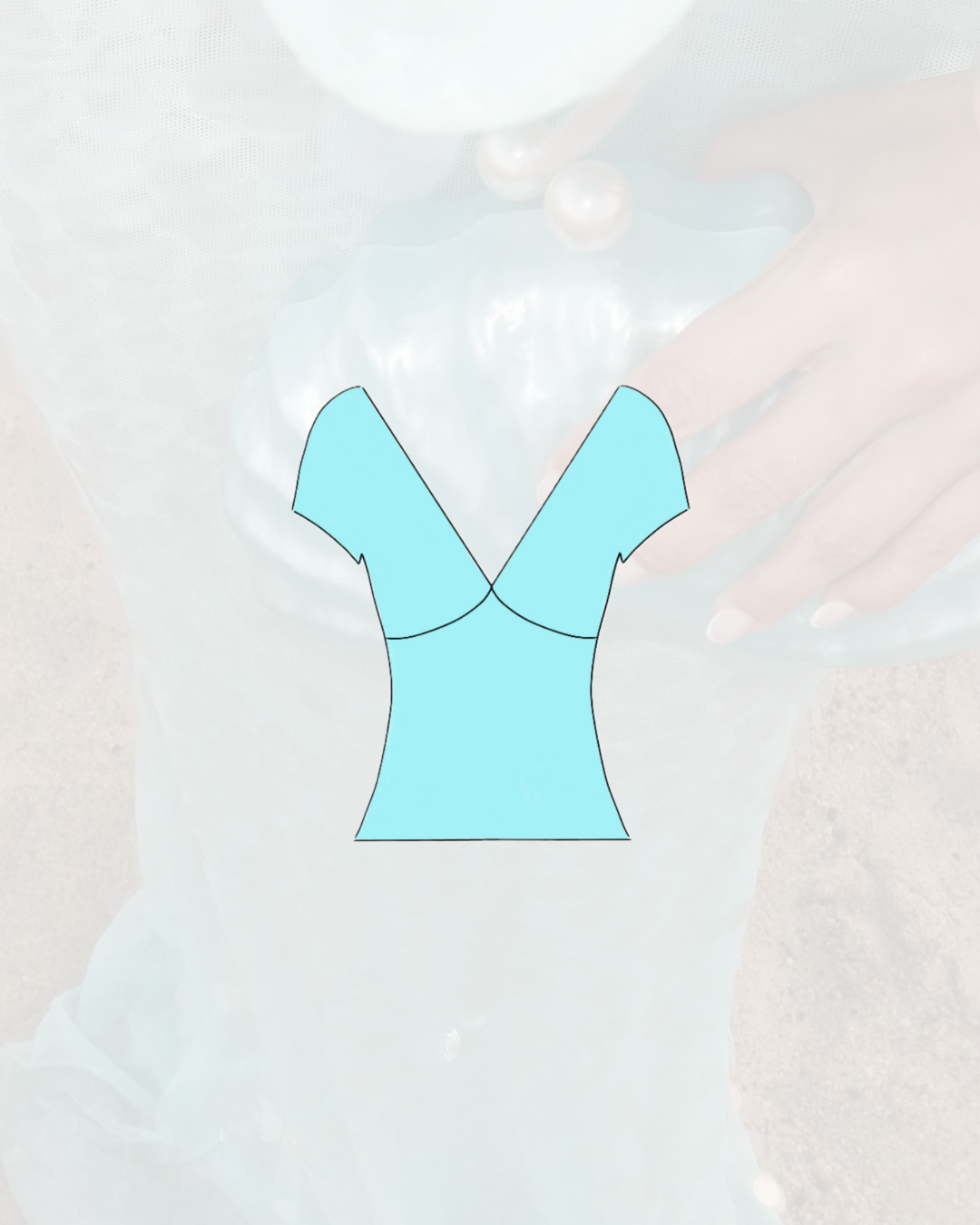 Top Alessia Manga corta