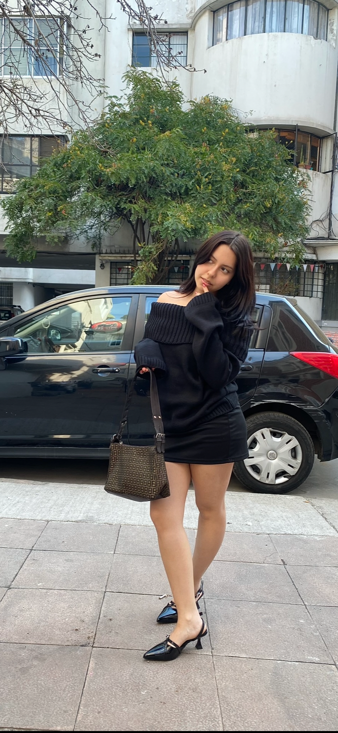 Sweater off shoulder (Algodón)