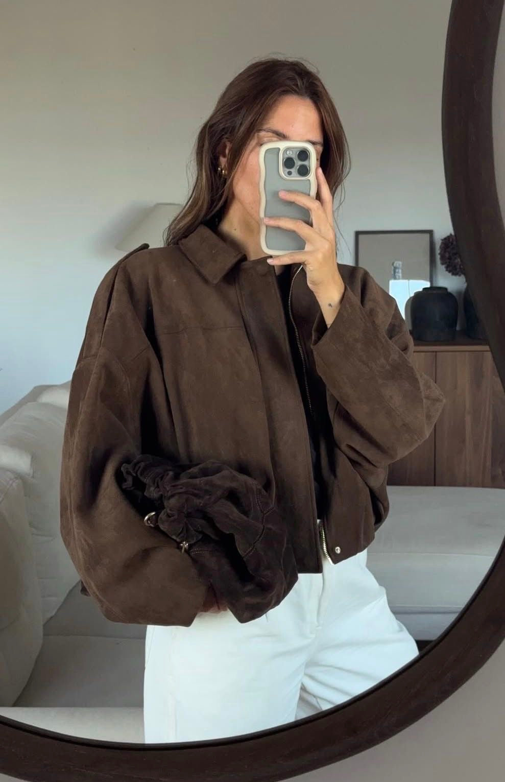 Bomber jacket gamuza 🤎🧸🍁