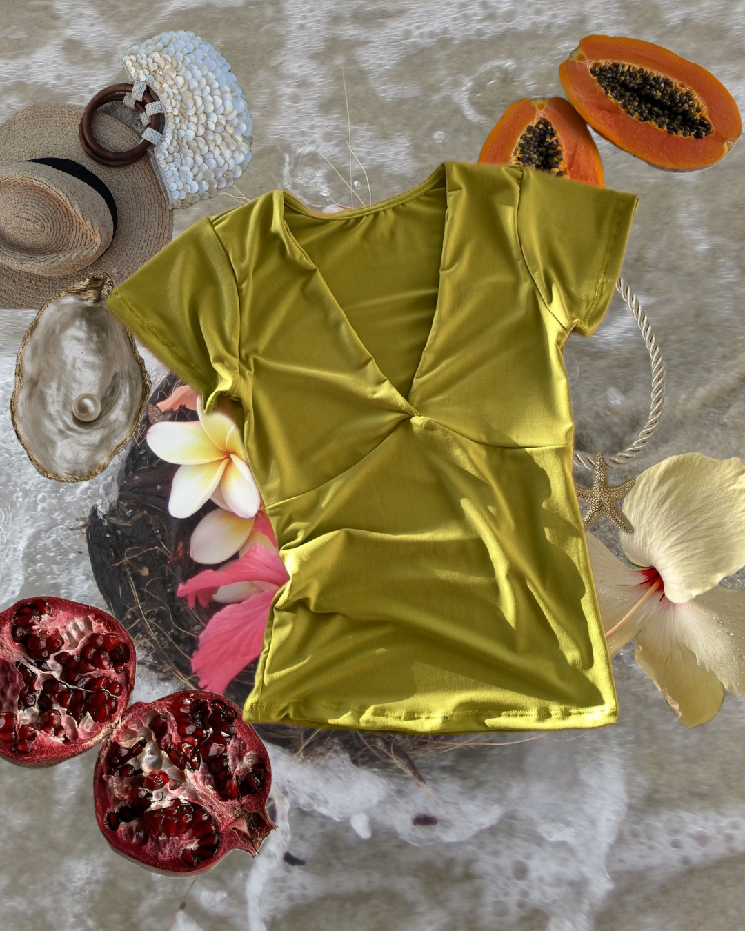 Top Alessia Manga corta