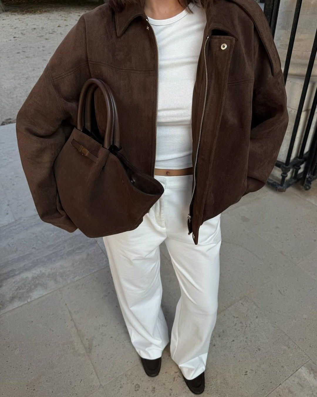 Bomber jacket gamuza 🤎🧸🍁