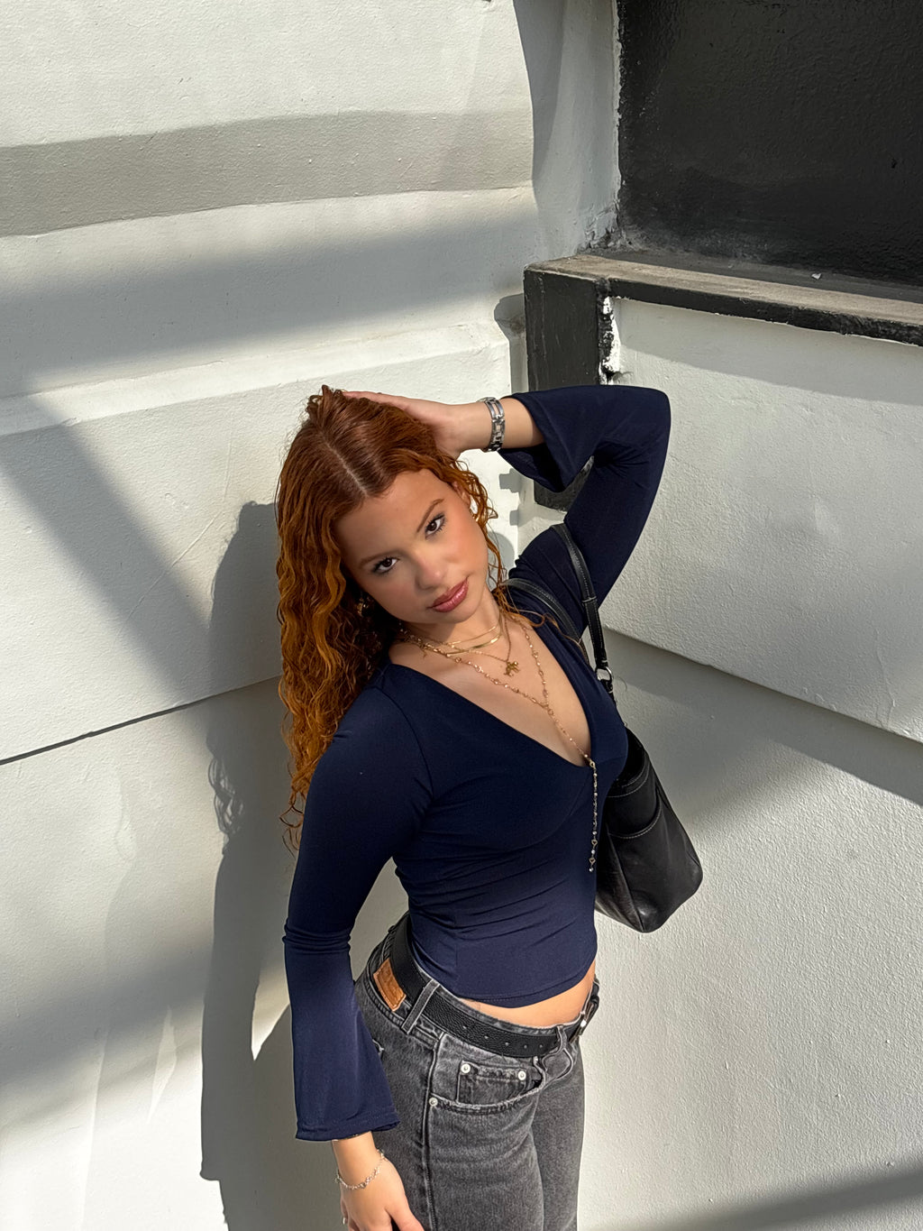 Top Alessia manga larga