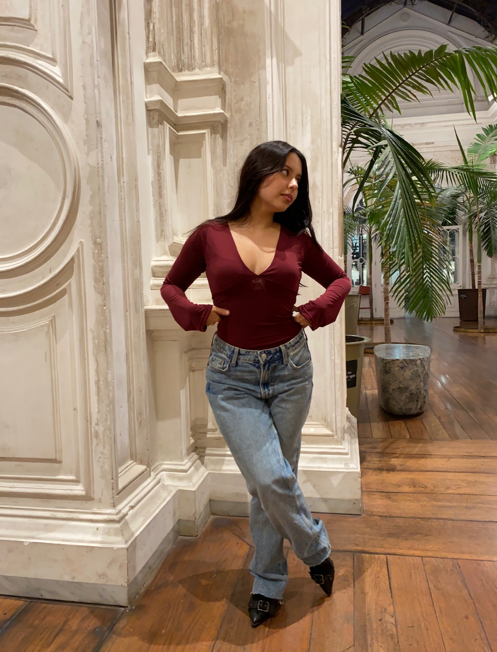 Top Alessia manga larga