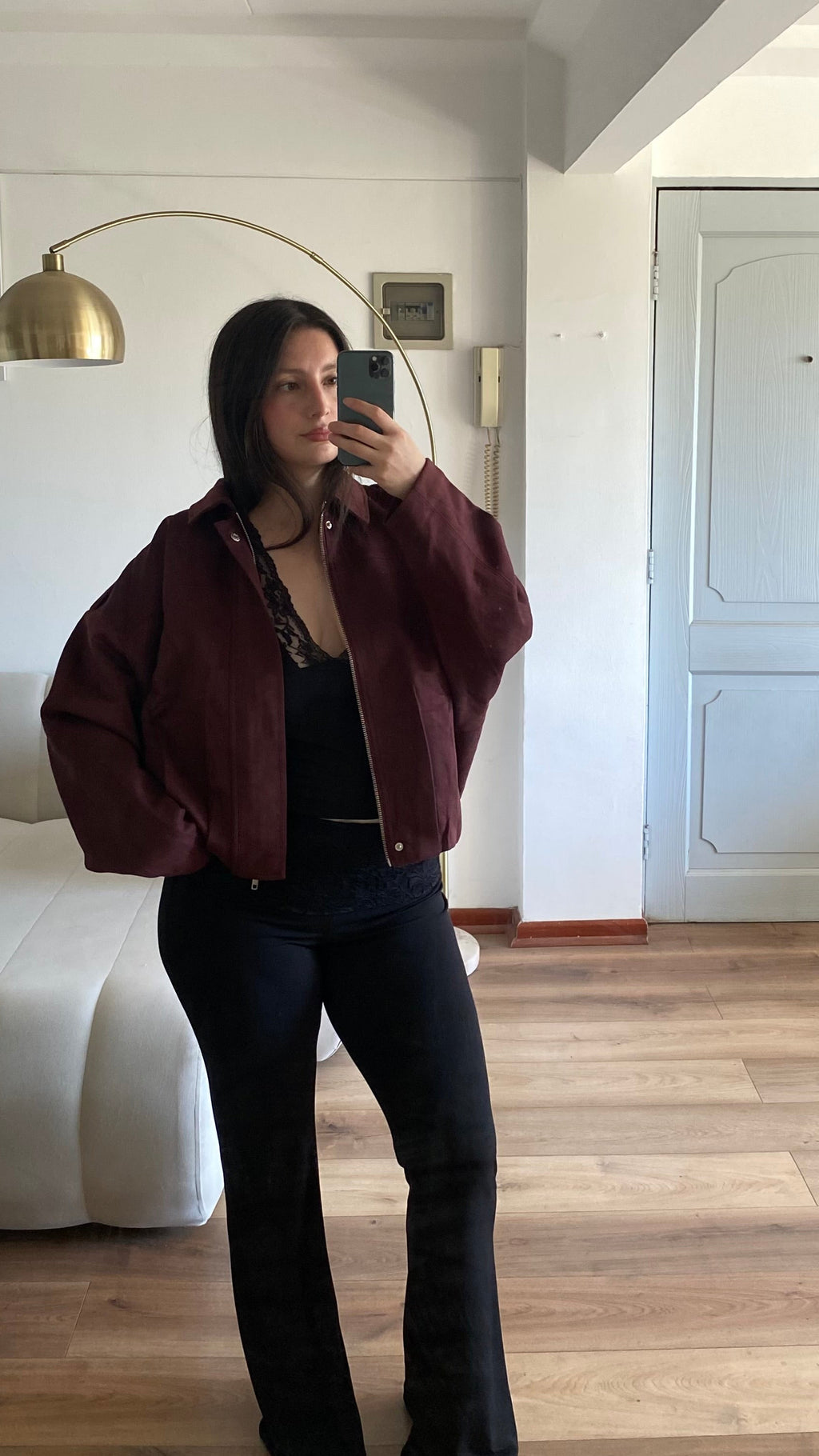Bomber jacket gamuza 🤎🧸🍁