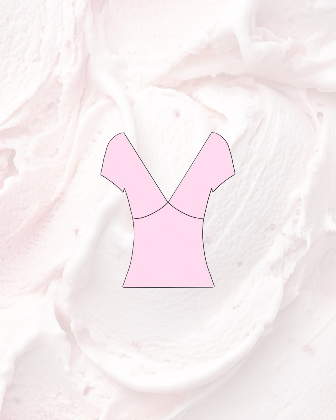 Top Alessia Manga corta