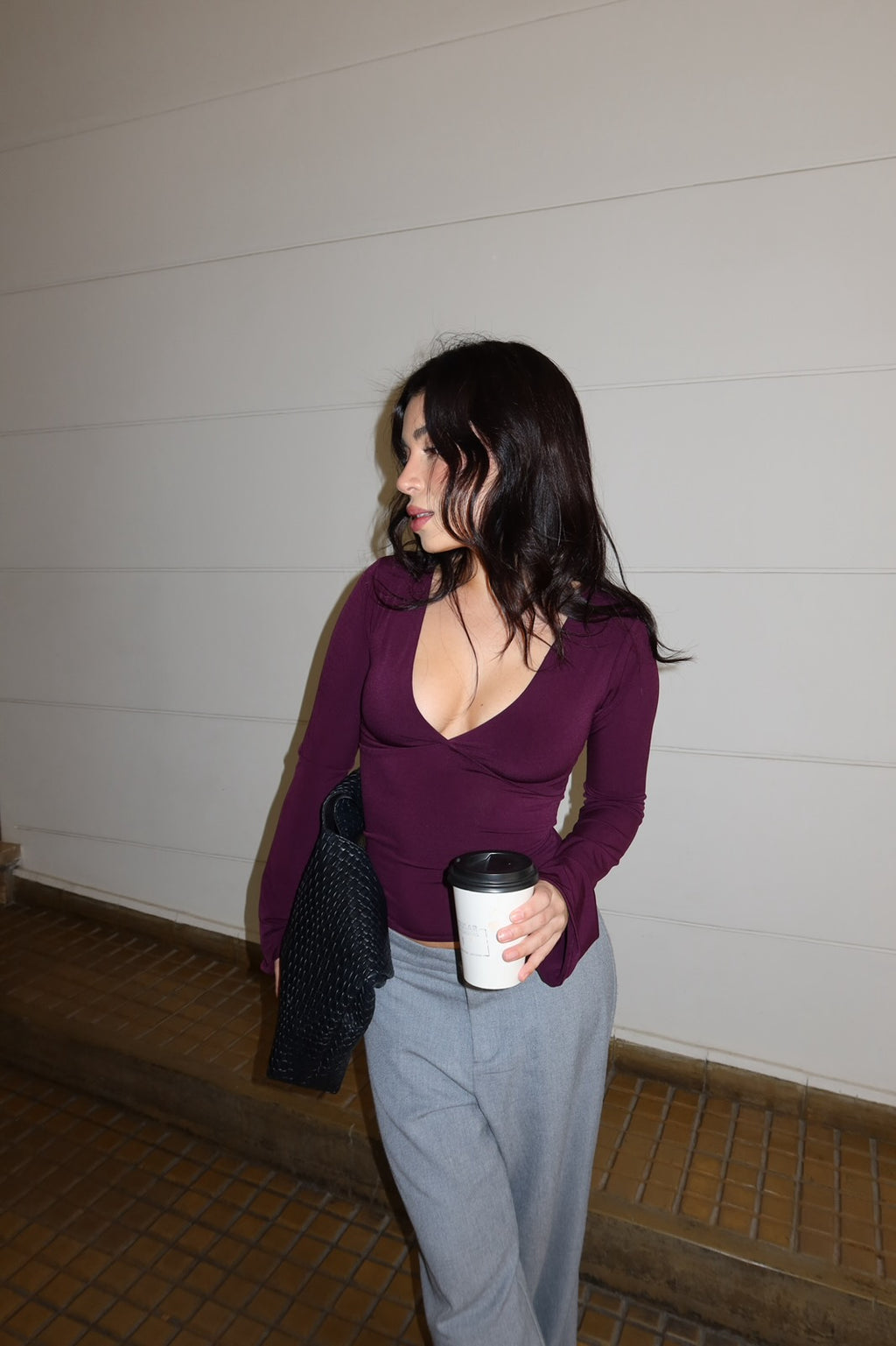 Top Alessia manga larga